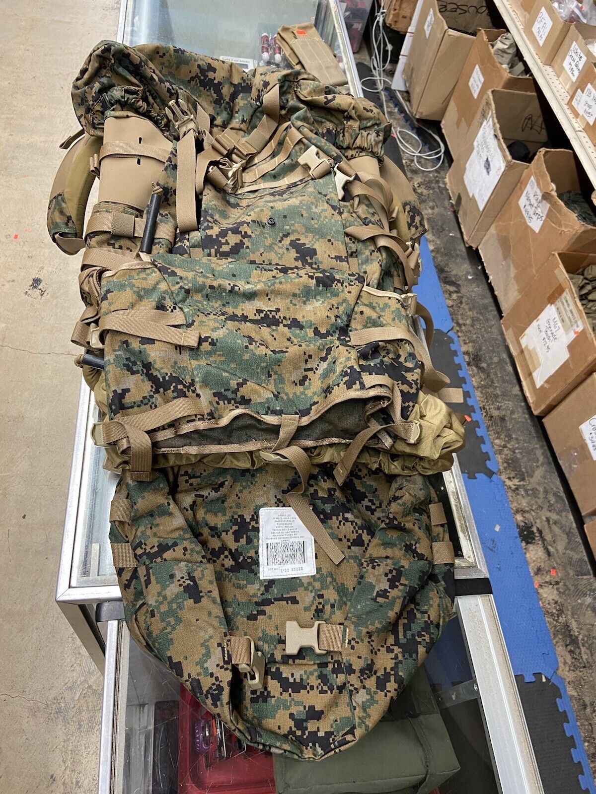 USMC ILBE GEN 2 MAIN PACK WITH ASSAULT PACK and HYDRATION BLADDER-NEW!