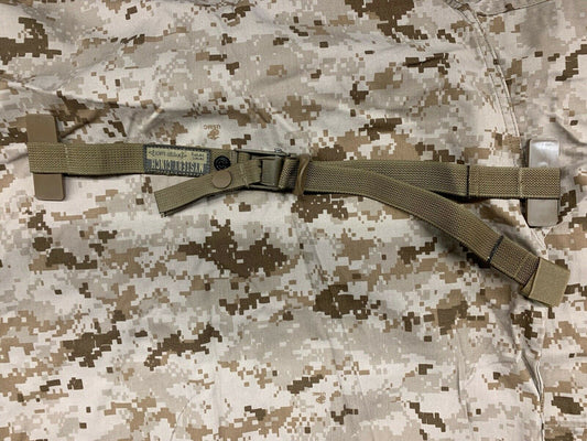 USMC FILBE Pack Sternum Cinch, Mystery Ranch Coyote Brown Cif Iif