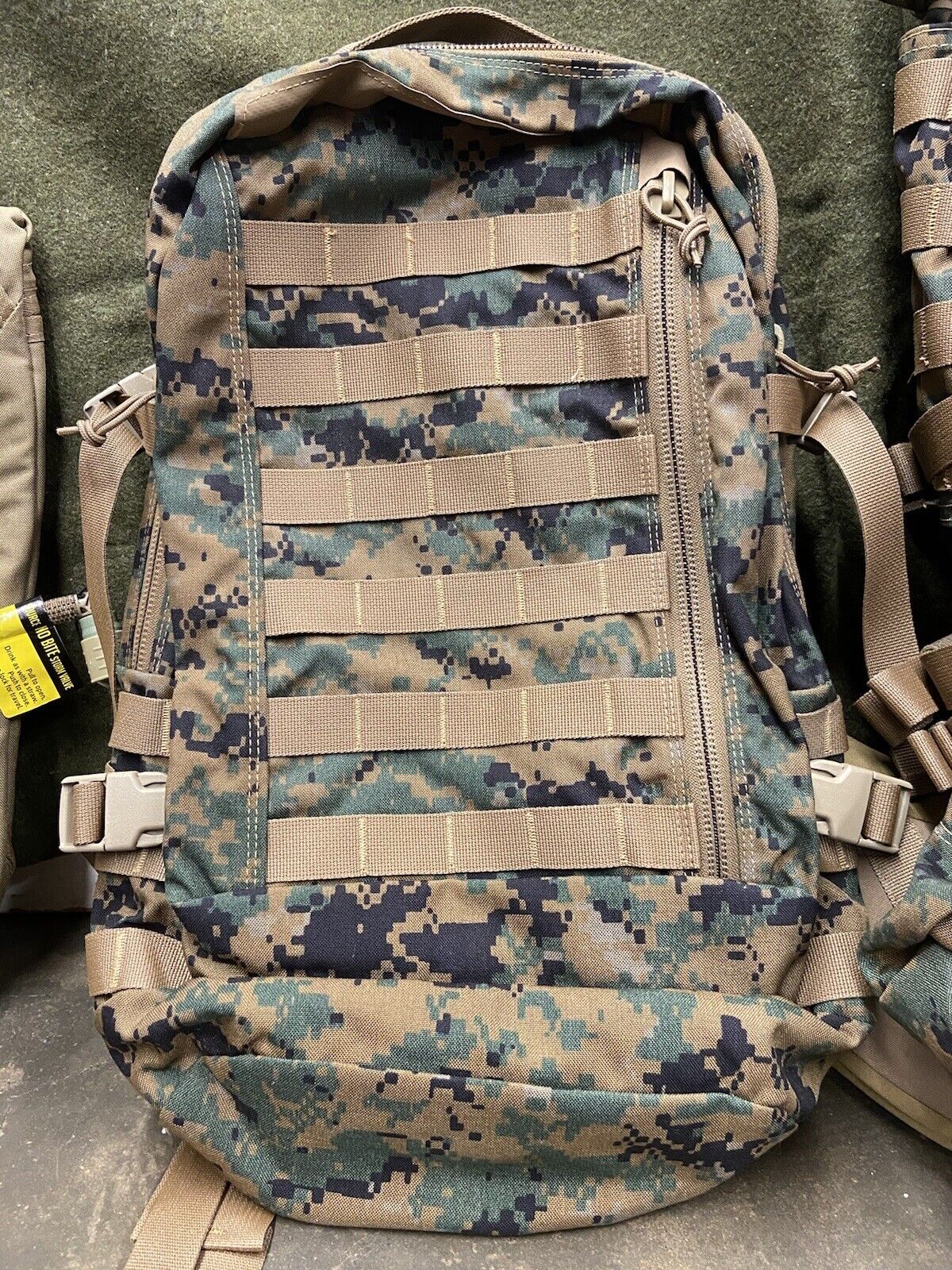 USMC ILBE GEN 2 MAIN PACK WITH ASSAULT PACK and HYDRATION BLADDER-NEW!