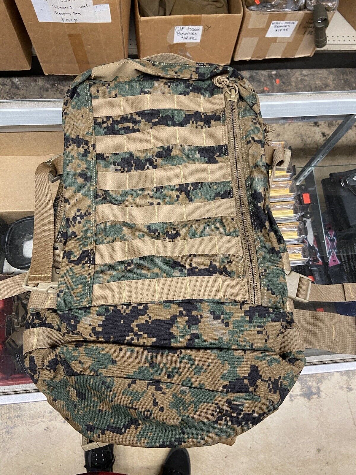 USMC ILBE GEN 2 MAIN PACK WITH ASSAULT PACK and HYDRATION BLADDER-NEW!