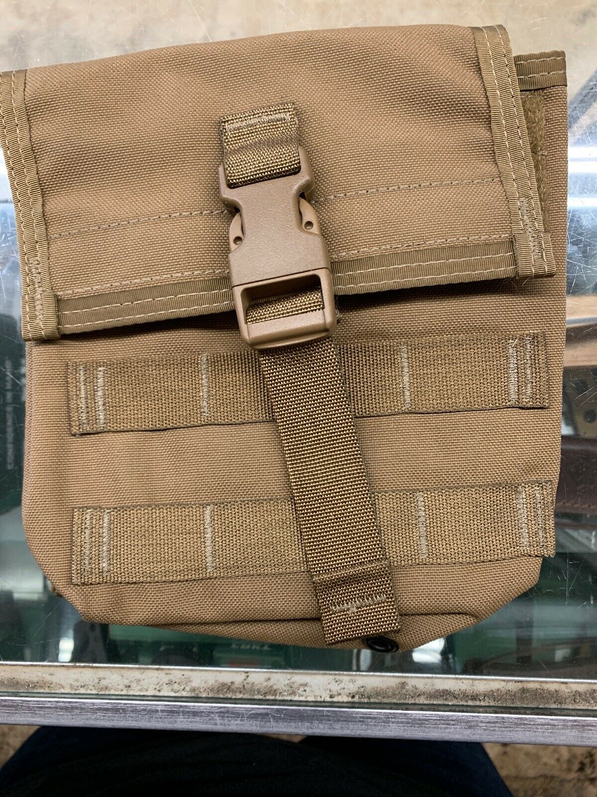 USMC MOLLE pouch SAW coyote brown 200 Round