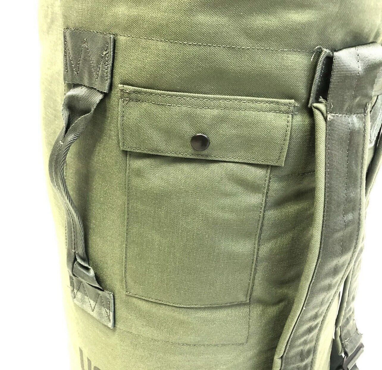 NEW - US Military Army DUFFEL /  SEA BAG LUGGAGE Top Load 2 Strap OD NYLON