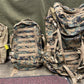 USMC ILBE GEN 2 MAIN PACK WITH ASSAULT PACK and HYDRATION BLADDER-NEW!