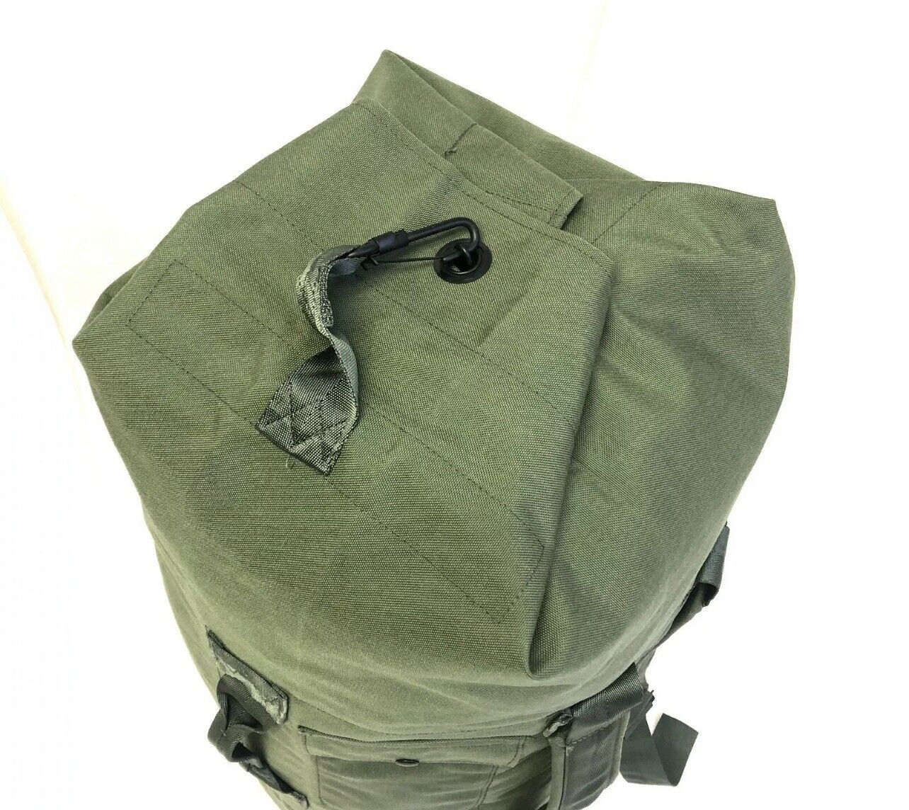 NEW - US Military Army DUFFEL /  SEA BAG LUGGAGE Top Load 2 Strap OD NYLON