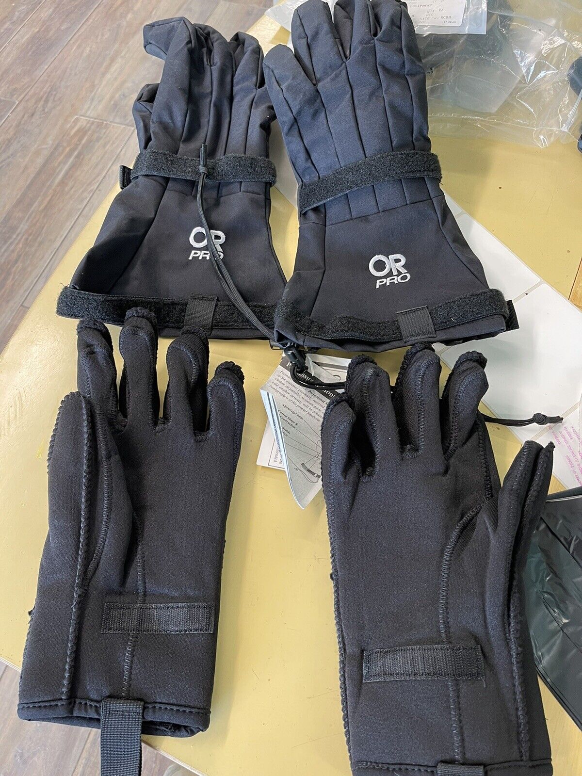 NEW Outdoor Research Pro Mod Gloves w/ Liner, Military 72189, Black X-Large