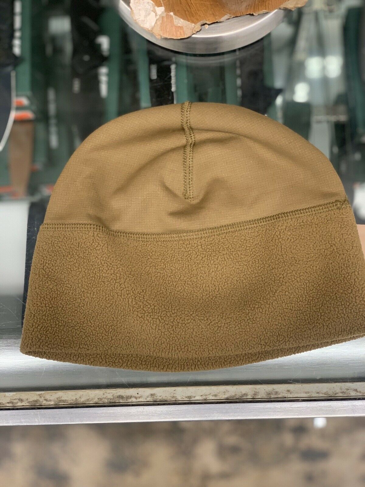 Hardface Microfleece Watch Cap Coyote Brown POLARTEC  USMC Peckham INC SMALL/M