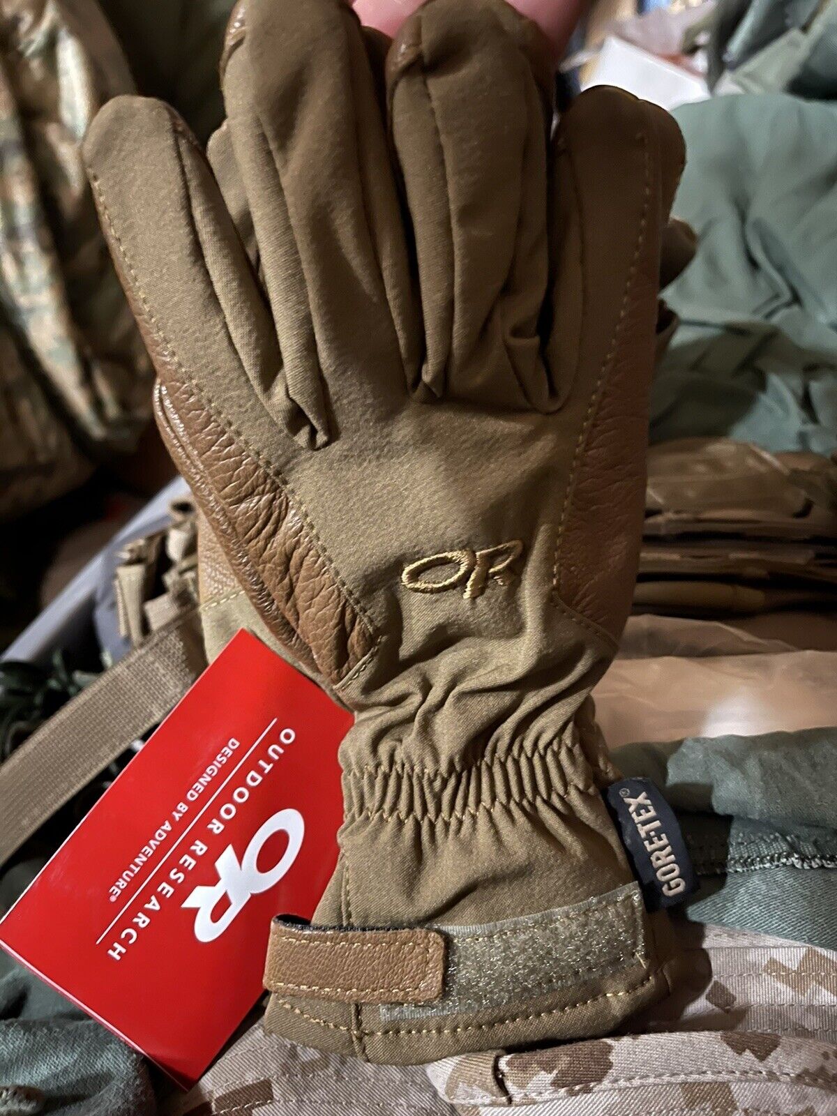Outdoor Research Neptune Gloves 72582 New Small Coyote OR USMC SEAL MARSOC