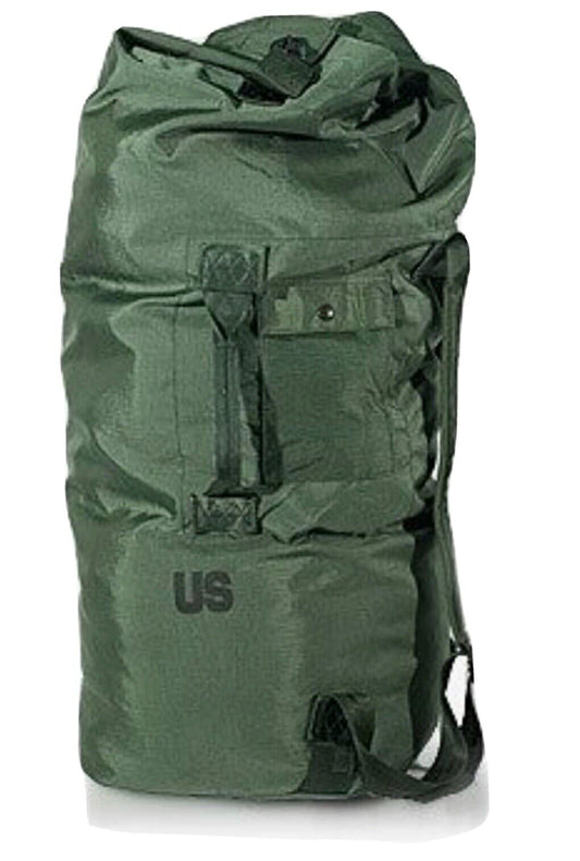 NEW - US Military Army DUFFEL /  SEA BAG LUGGAGE Top Load 2 Strap OD NYLON