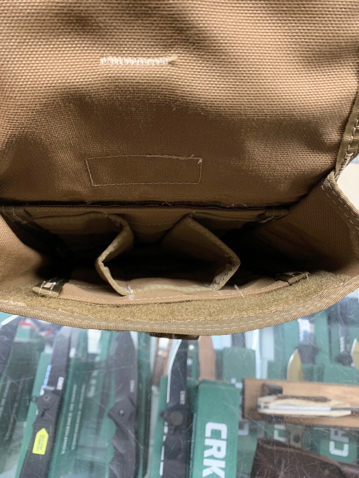 USMC MOLLE pouch SAW coyote brown 200 Round