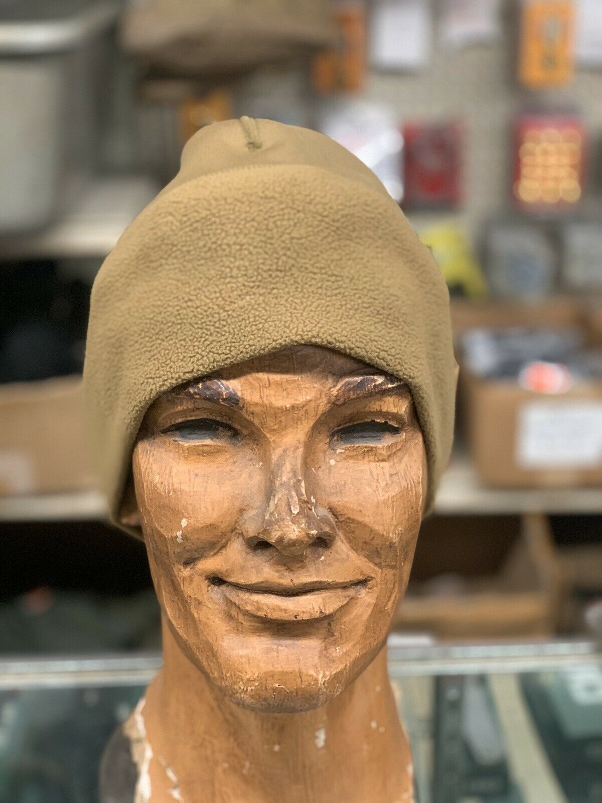 Hardface Microfleece Watch Cap Coyote Brown POLARTEC  USMC Peckham INC SMALL/M