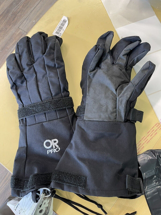 NEW Outdoor Research Pro Mod Gloves w/ Liner, Military 72189, Black X-Large