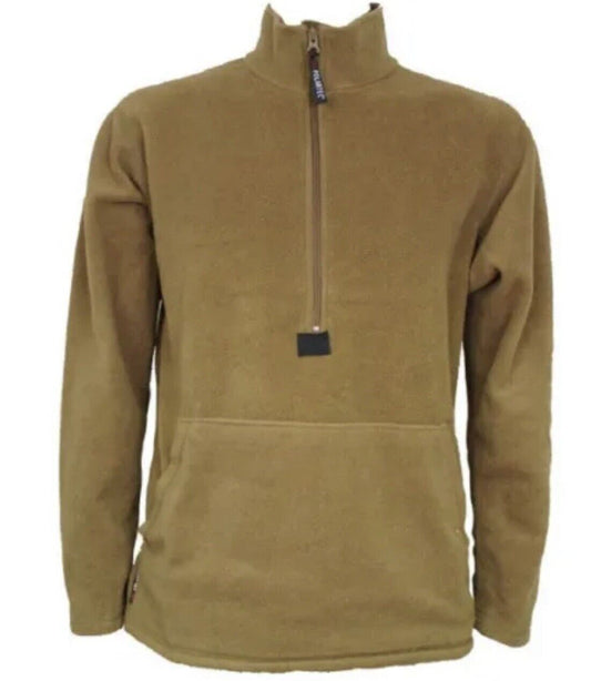 Large USMC Coyote Brown Polartec Fleece Pullover Jacket  - New in package