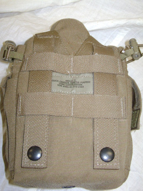 USMC Coyote Canteen Cover (Used) - G.I. JOES