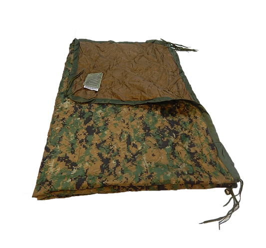 New MARPAT Digital Pancho Liner with zipper - G.I. JOES